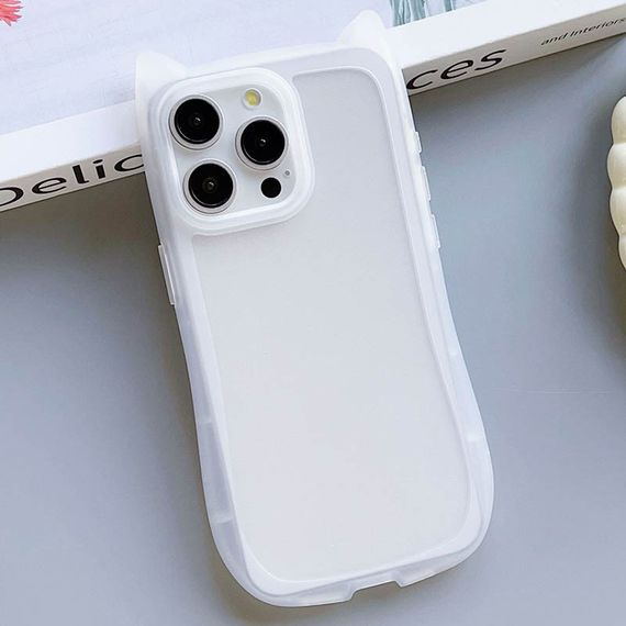 Чехол TPU Cat для Apple iPhone 14 Pro (6.1") Transparent | Зображення 3