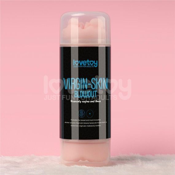 Мастурбатор подвійний SKIN BLOWOUT DOUBLE SIDE STROKER Sex Aura | Зображення 4