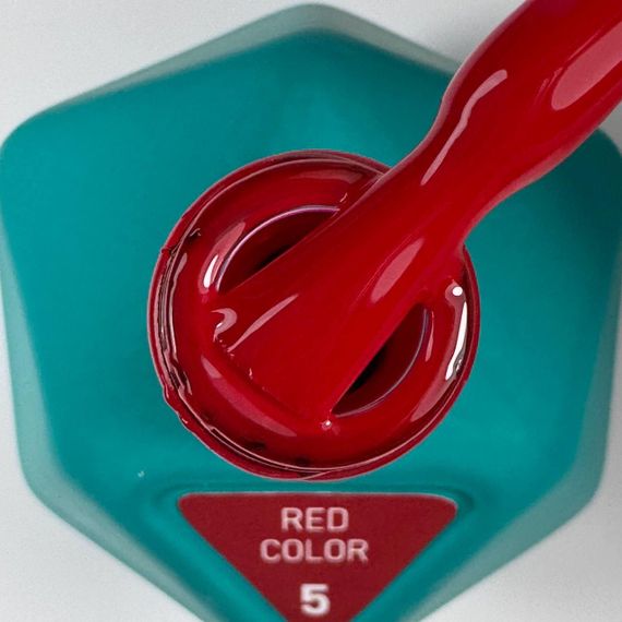 Гель-лак Victoria Avdeeva Red Color 05 (красный) 12 мл HEMA & TPO FREE | Зображення 4