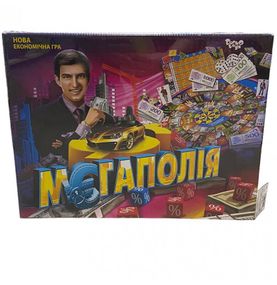 Настільна гра Мегаполія Danko Toys DTG6 Різнокольоровий shop (2000901303840)