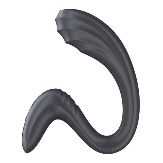 Вагінально-кліторальний вібратор Satisfyer G for Goddess 3 Dark Grey, 2 мотори Sex Aura