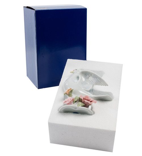 Порцелянова статуетка Dove & Roses 16 см | Зображення 2