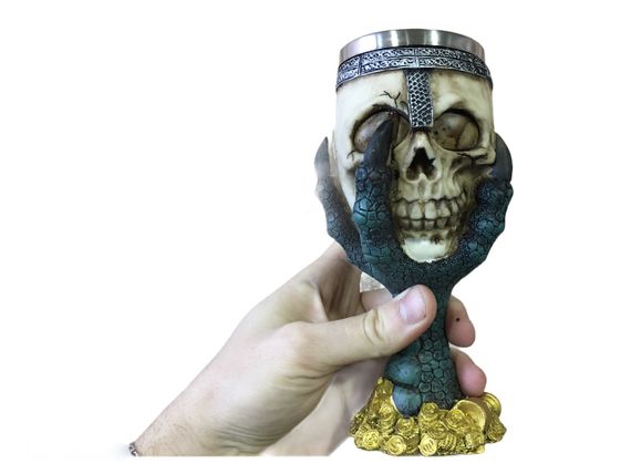 Келих для Вина  Череп із Лапою Гра Престолів Game Of Thrones Кубок Готика Подарунок | Зображення 5