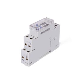 Реле часу Sinotimer TM610-2, 24 години/7 днів, на DIN-рейку 1P, LCD, програмований, змінна батарея, 16А, 220V, 88х66х18 мм