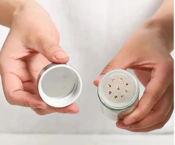 Карусель для спецій набір для спецій 16 ємностей Stainless steel and wood / органайзер для зберігання спецій | Зображення 1