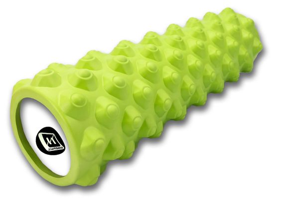Масажний ролик EasyFit Grid Roller Extreme 45 см Салатовий (EF-2051-GN)