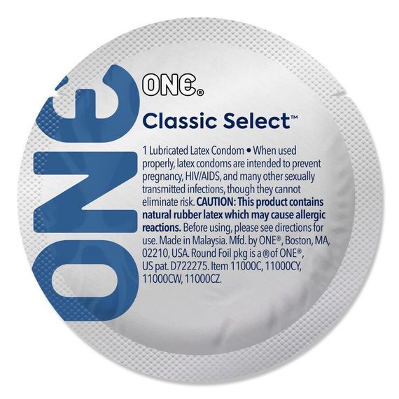 Банка презервативов ONE Classic Select Contest Collection, 100 шт sexstyle | Зображення 1