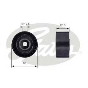 Натягувачі ролики приводу ГРМ (Вир-во Gates) GATES T42036 на FORD USA ESCAPE