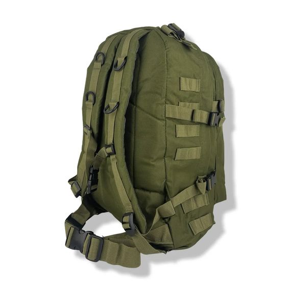Рюкзак тактичний триденний розмір 47х34х17см 30л Олива | Зображення 2