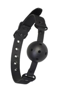 Кляп BLAZE BALL GAG WITH PAINTING EDGE BLACK Sex Aura