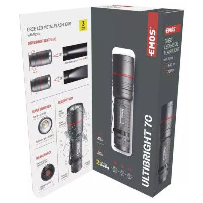 Фонарь EMOS P3170 340Lm 3AAA Metal (P3170) | Зображення 3