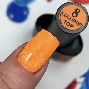Витражный топ Crooz Lolipop Top №8 (енергійний помаранчевий) 8мл