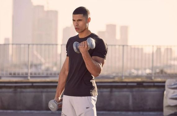 Гантелі Reebok Dumbbells сірий Уні 5 кг RAWT-16155 | Зображення 2