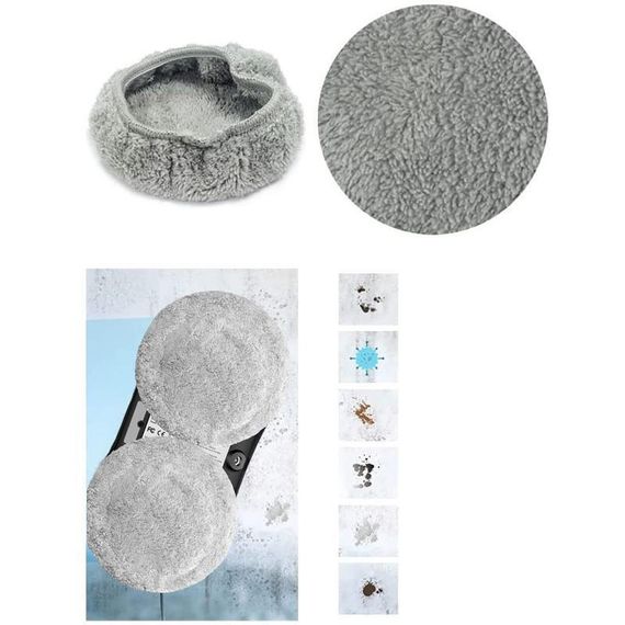 Робот для мийки вікна DJET W17S з одностороннім автоматичним розпилювачем води White | Зображення 3