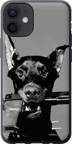 Чехол на iPhone 12 Mini Доберман "2745u-2071-17620"