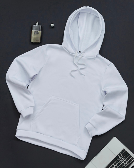 Худи зима белый S | Зображення 1