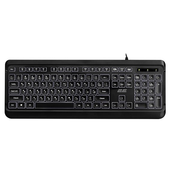 Клавіатура 2E 2E KS120 USB-A Black (2E-KS120UB_UA) | Зображення 8