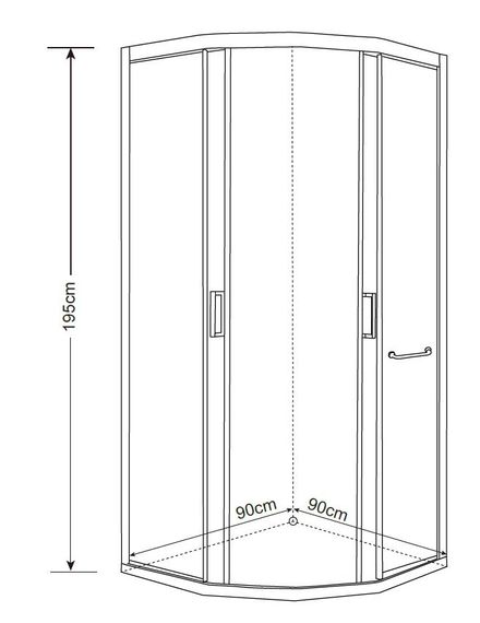 Душова кабіна ASIGNATURA Perissa (69020802) | Зображення 1