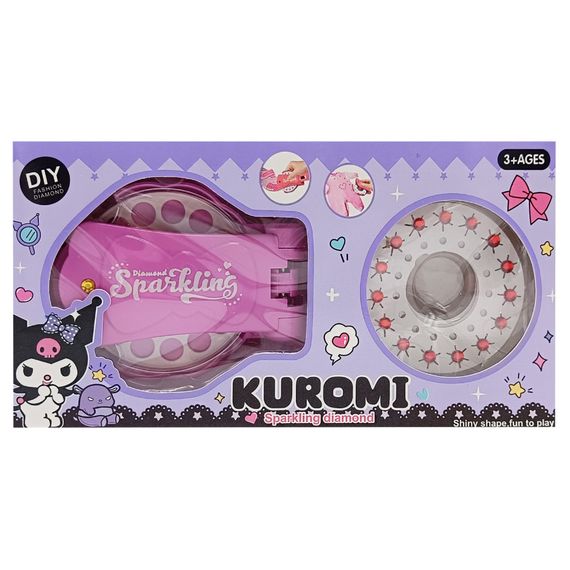 Набір для творчості "Kuromi" DM249-132(Violet) пристрій для кріплення страз, стрази