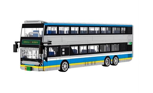 Конструктор 4974 "Двоповерховий автобус" 491 деталь, в коробці (6903317754939) | Зображення 1