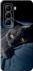 Чохол на Infinix Hot 50 Pro 4G Димчастий кіт "825u-3871-2448"