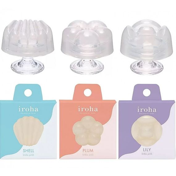 Массажер для клитора рельефный Iroha Petit Lily, белый, 5.3 х 3.5 см sexstyle | Зображення 7