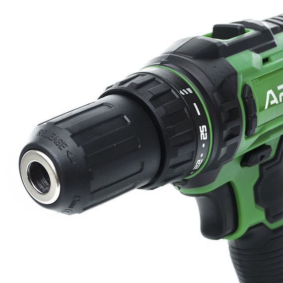 Дриль-шуруповерт акумуляторний APRO 895030 20В, 2А, 20D, 2 АКБ, ЗУ, кейс 8950301 | Зображення 2