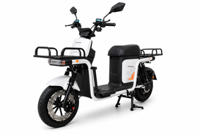 Електроскутер Crosser SUPER MAX 1200W 60 V 30 Ah LiFePO4, до 60 км/год, запас ходу до 90 км, потужний електровелосипед Сірий