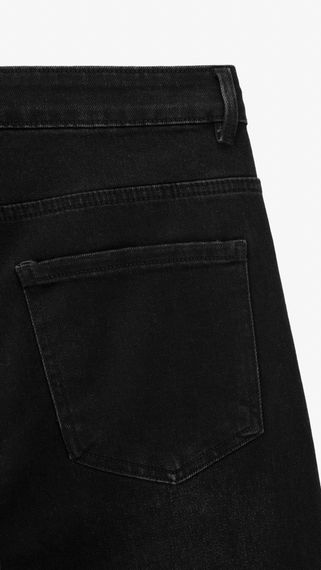 Джинси Slim Fit однотонні чоловічі GENUA 2226 40 Чорний shop (2000999385704) | Зображення 4