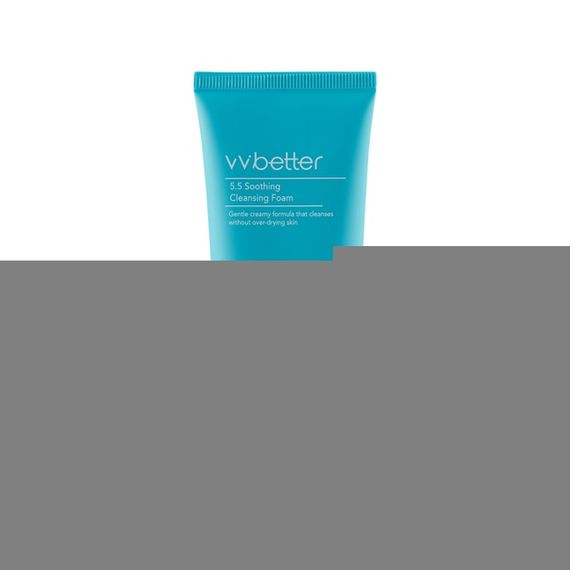 Пінка очищаюча для чутливої шкіри обличчя VVBETTER 5.5 SOOTHING CLEANSING FOAМ (120 ml) | Зображення 1