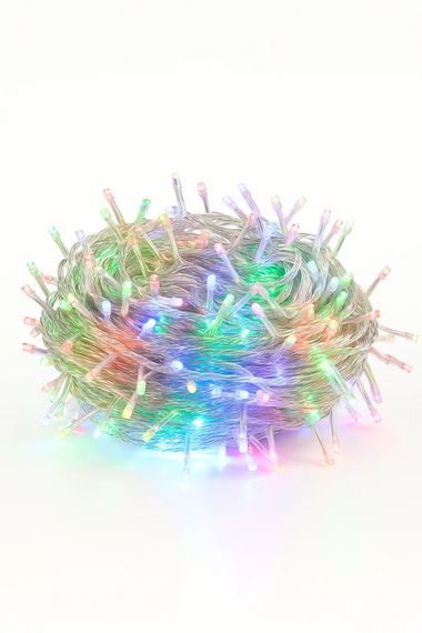 Гірлянда LED 100L 3.3 Line M-1 MULTI 10 метрів Вулична+з'єдн.Білий провід XPRO (47669-8109_398)