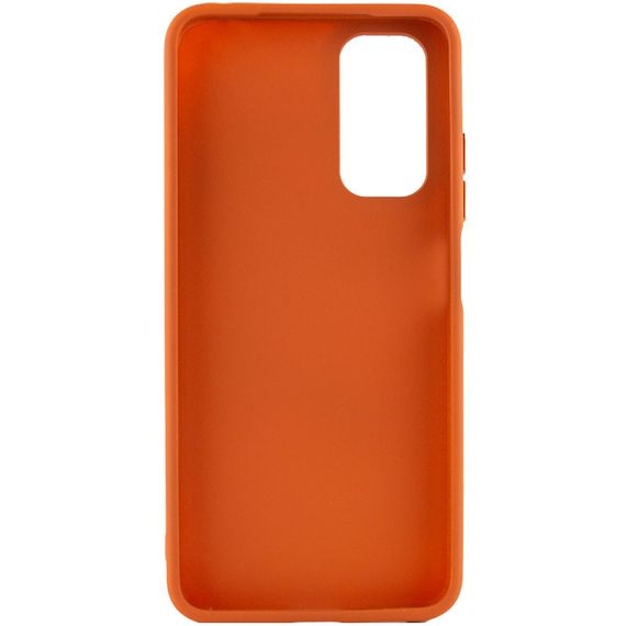 TPU чехол Bonbon Metal Style для Samsung Galaxy A34 5G Силикон, Оранжевый / Papaya | Зображення 2