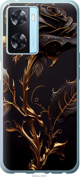 Чехол на Oppo A57s Роза 3 "5552u-2931-17620"