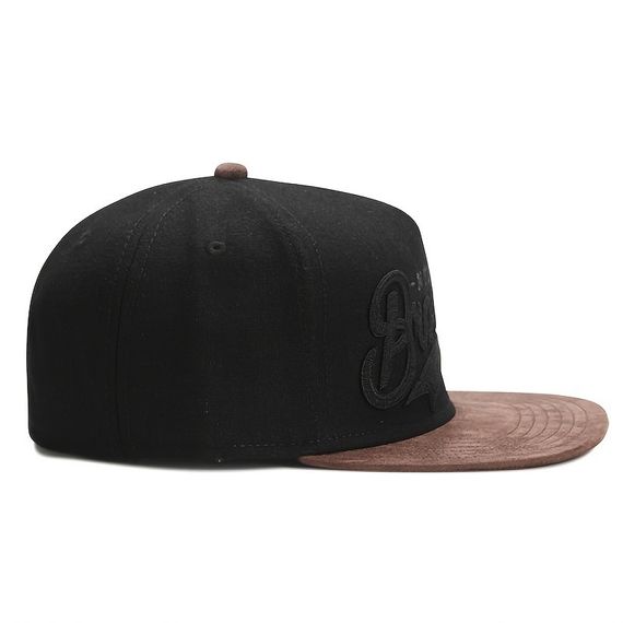 Кепка снепбек (Snapback)  Brooklyn  NYС Чорний з коричневим 56-61р (9032) | Зображення 1