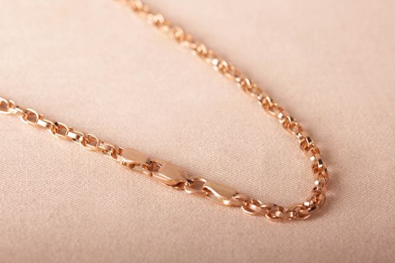 Женская золотая цепочка ручеек 400, 10