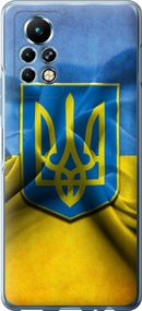 Чехол на Infinix Note 11 Pro Флаг и герб Украины 1 "375u-2865-17620"