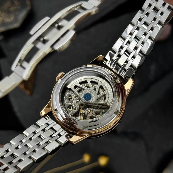 Годинник наручний Awarder 049 Silver-Gold-Blue | Зображення 7