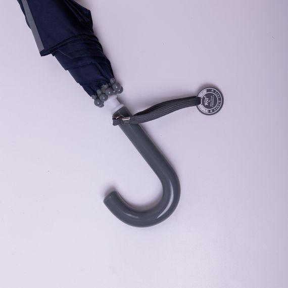 Класична дитяча парасолька-тростина механічна з поліестеру міцна надійна 8 спиць діаметр 89 см Синій HP-23-12BL | Зображення 5