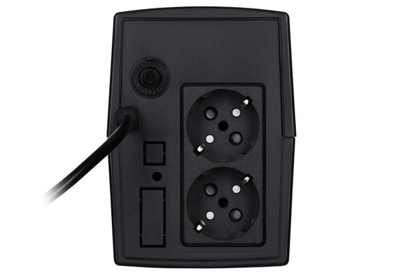 Джерело безперебійного живлення 2E  ED650, 650VA/360W, LED, 2xSchuko (2E-ED650) | Зображення 2
