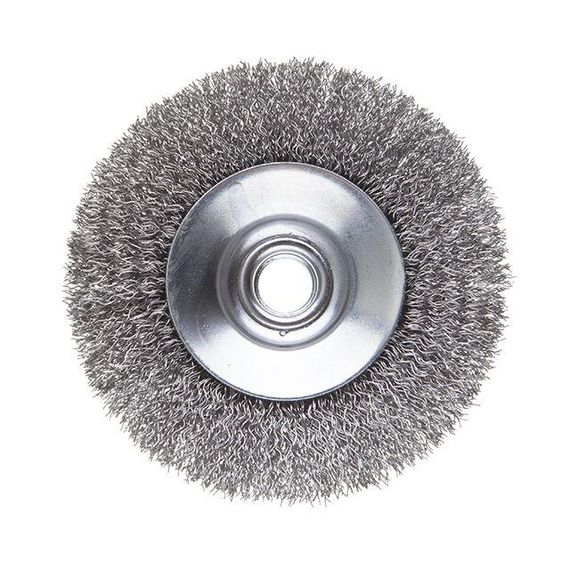 Щітка конусна 100 мм, для КШМ, М14 (кручений дріт) INTERTOOL BT-5100 | Зображення 1