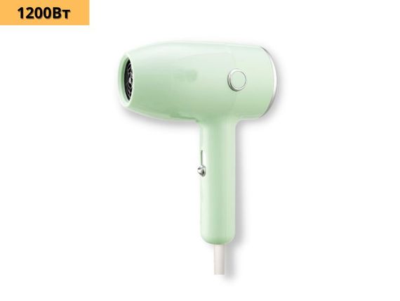 Фен для укладання волосся компактний дорожній XPRO 30312 зелений (41005-DSP-30312) | Зображення 1