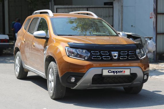 Дефлектор капоту (EuroCap) для Dacia Duster 2018-2024 рр | Зображення 3