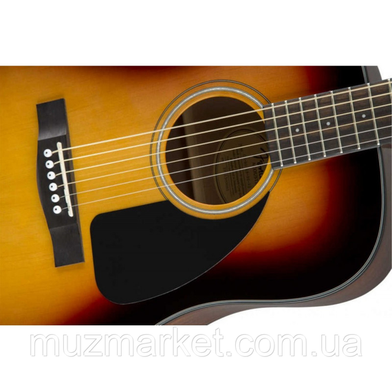 Акустична гітара FENDER CD-60 V3 WN SUNBURST | Зображення 4