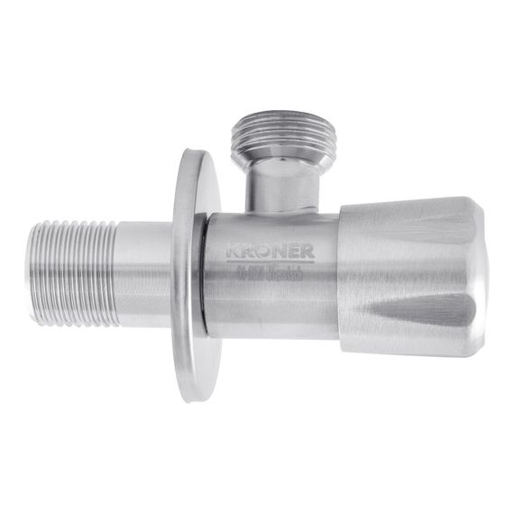 Кран приладовий Kroner KRP Edelstahl Klassisch - ESG101 1/2"х1/2" ЗЗ (CV022974) | Зображення 4