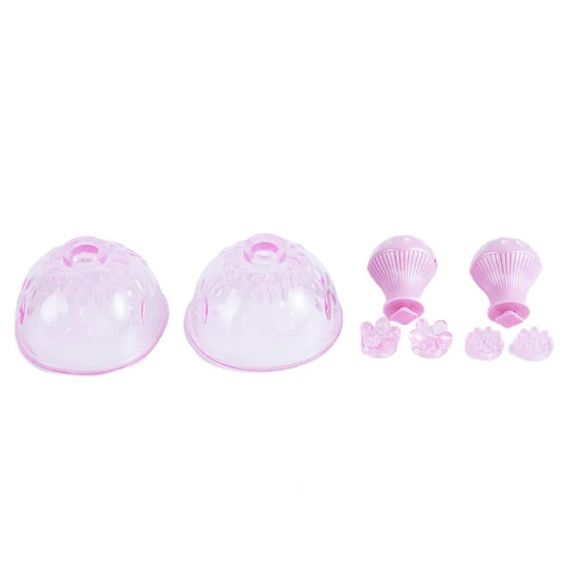 Вібратор у вигляді чаш для сосків BeYourLover з ротацією, рожевий Sex Aura | Зображення 6