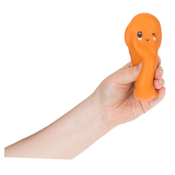 Антистресс Stretchy Penis Huggable Orange, 7 см Sex Aura | Зображення 4