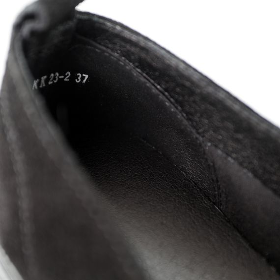 Лофери жіночі замшеві 591481 Чорні 37 38 39 40 41 42 | Зображення 4