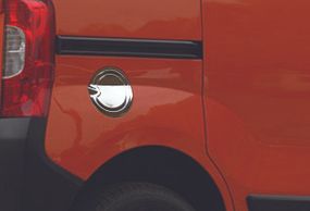 Накладка на лючок бензобака (нерж.) для Fiat Fiorino/Qubo 2008-2024 рр