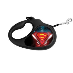 Рулетка для собак Waudog R-Leash L с рисунком "Супермен Лого", лента, 5 м