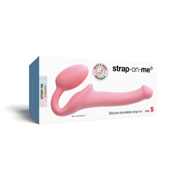 Безремінний страпон Strap-On-Me Rose S, повністю регульований, діаметр 2,7 см Sex Aura | Зображення 6